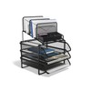 TRU RED Staples All-In-One Wire Mesh Desk Organizer, 10-Compartments, Accessory