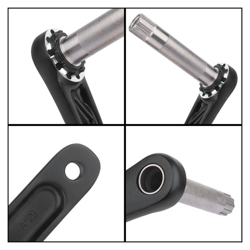 Road Bike Crankset Hollow Integrated Bike Crank Arm Set Off
