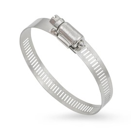 Stainless Steel Hose Clamps Adjustable 3-3/4" - 6" Worm Gear Hose Clamps 10 PCS Hose Clamp Stainless Steel Micro Size 88 SAE 88 Pipe Clamp for Automotive, Mechanical Household and Plumbing Application