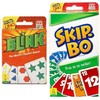 Mattel Blink and Skip-bo Card Game, Combo Pack of 2