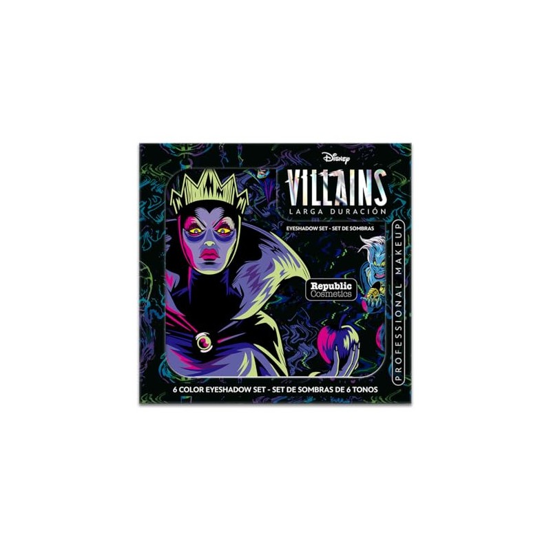 Republic Cosmetics - Set de Sombras Para Ojos Villanas Disney