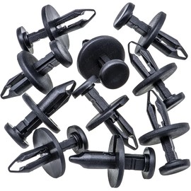 Rexka 10pcs M7.0x20 Fender Liner Side Radiator Shield Push Pin Retainer Clip 6506132AA for Chrysler 300 200 Sebring Dodge Charger Challenger Durango Magnum Stratus Jeep Wrangler Grand Cherokee