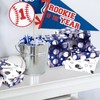 kawaarashi 1 Roll Baseball Pattern Reversible Wrapping Paper Mini Roll