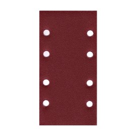 Pack of 20 Sheets of Sandpaper 93 x 184 mm 8 Holes 180-Grit Orbital Sander