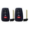 2X New Quality Replacement Key Fob Compatible with & Fit