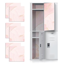 3 Pcs School Locker Magnetic Wallpaper 12" x 12" Removable Waterproof Sheet Trimmable Locker Accessories Wall Magnetic Sticker for School Supplies Pink Loker Accessories BCK to School Stuff Gift