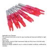 6Pcs Lighted Arrow Nocks High Visibility High Light Transmittance Waterproof