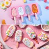 Juego de moldes para paletas de hielo, 2 moldes con