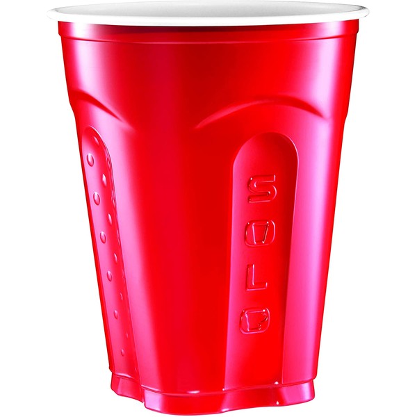 Solo Squared Cups, 18 Oz, Red, 90 Count