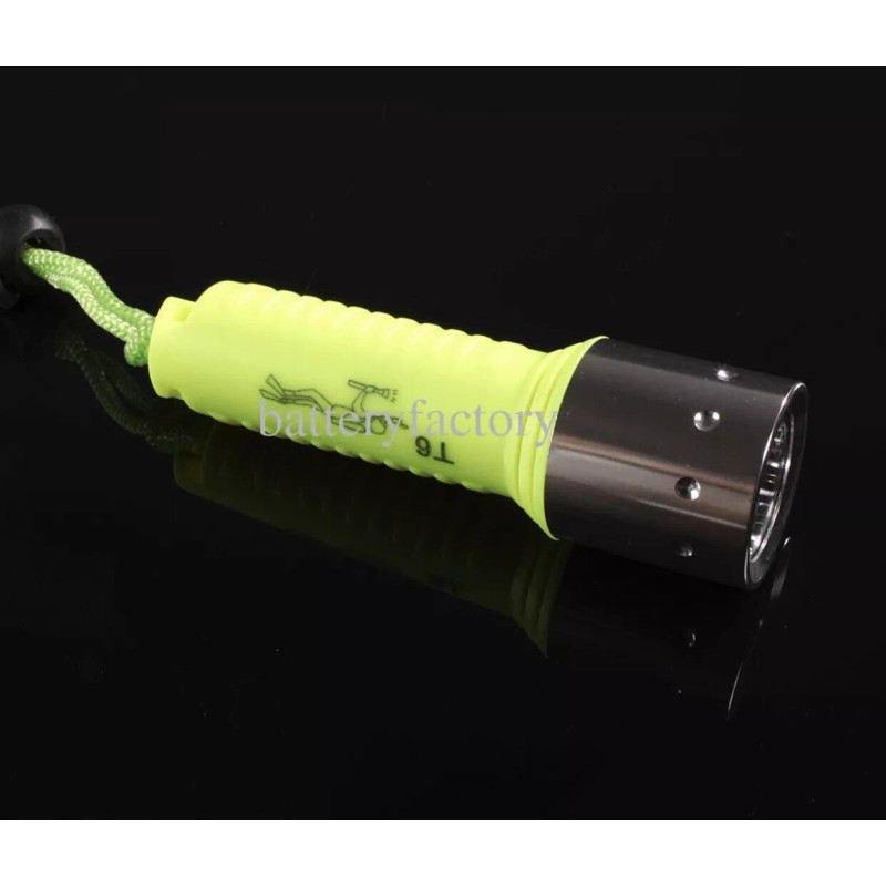 CREE Waterproof 1600LM CREE XM-L T6 LED Diving Flashlight Underwater