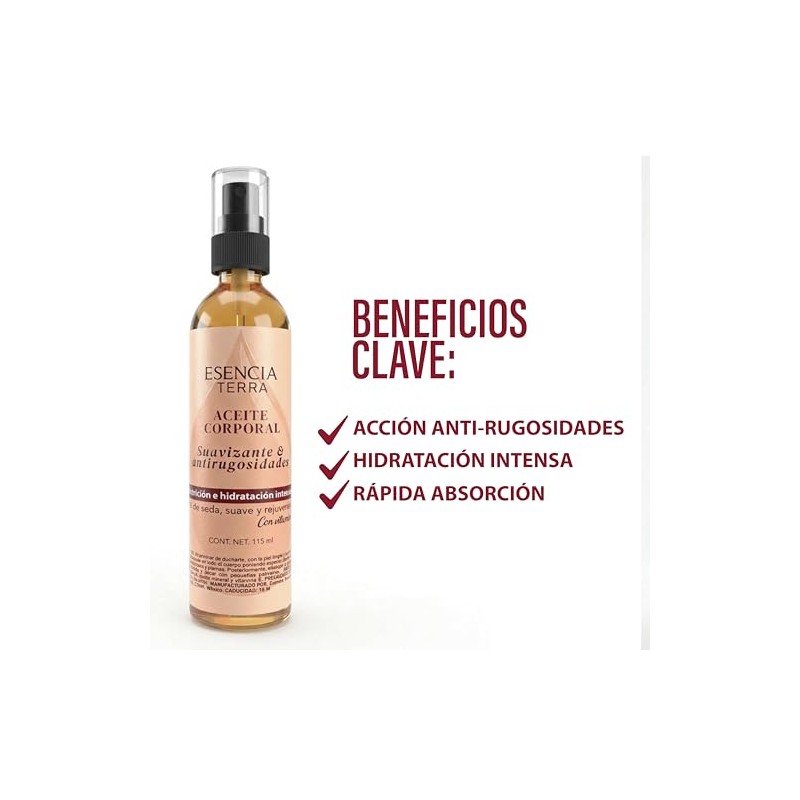 Aceite de ducha hidratante - piel sensible o seca -