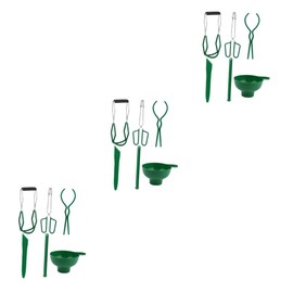 BIUDECO 3sets Magnetic Canning Lid Lifters Scald Jar Lifter Tools for Safe Food Preparation Flexible Use with Materials and Lightweight Design 6pcs*3