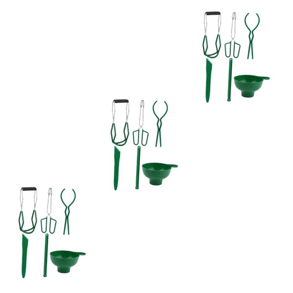 BIUDECO 3sets Magnetic Canning Lid Lifters Scald Jar Lifter Tools