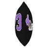 Retro Football Player Apparel Retro Purple Foam Finger Football Player