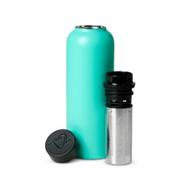 T2 - Termo (Acero Inoxidable), Agua (Aqua), 7 x 7 x 22 cm, 1, 35