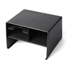 Autorder Center Console Organizer for Toyota Corolla Cross 2022 2023 2024 2025 Without Wireless Charger Accessories Armrest Storage Box Secondary Insert Tray Black(Not for Corolla)