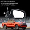 Clidr Passenger Side Mirror Compatible with Toyota Tacoma 2016-2025 Heated
