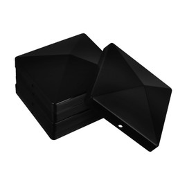 Operitacx 5stücke Zaunpfostenaufsätze Aus Vinyl Quadratische Pfostenkappen Lochabdeckungen Für Zaunpfosten Zaunpfostenschutz Für Garten Und Veranda