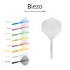 BLEZO Darts Durable Dart Flights | Integrated Dart Flights with