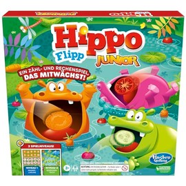 Hippo Flipp Junior Board Game for Preschool Children - German Version