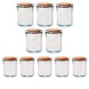 noTrash2003 Set of 10 Leak-proof and Reusable Storage Bags for