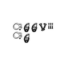 Vegaz VA-172 Mounting Kit, Exhaust System