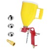 Joywayus Air Hopper Spray Gun with 4.0mm/6.0mm/8.0mm Nozzle Paint Texture