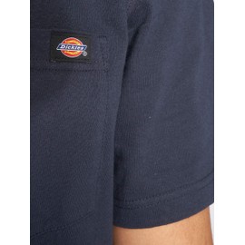 Dickie's Men's Heavyweight Crew Neck Short Sleeve Tee Big-tall,Dark Navy,X-Large Tall