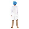 Costume Agent Adult Deluxe Ricky Sanchez Blue Wig and Eyebrow