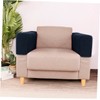 Levemolo 2pcs Sofa Chair Covers for Armrest Slipcover Couch Armrest