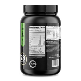 ES FiT Plant Based Protein | 2lbs | 20g of Protein | Post Workout Muscle Recovery | Tested and Certified (Smooth Vanilla)