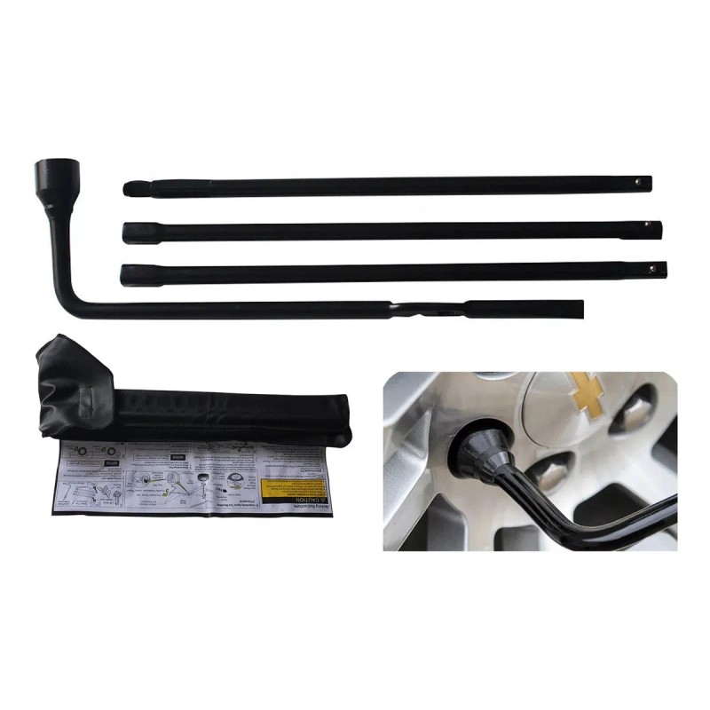 Kit Llaves Herramienta Llantas Refaccion Para Silverado 1500