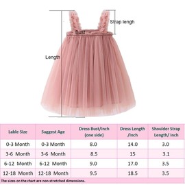 Bow Dream Baby Girls Toddler Tutu Dress Infant Tulle Dress Party Princess Dress with Flower Headband Ivory 6-12 Months