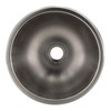 RecPro RV 13" Round Stainless Steel Kitchen Sink | Brushed