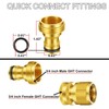 Garden Hose Quick Connectors, Durable Quick Connect Hose Fittingwith Extra