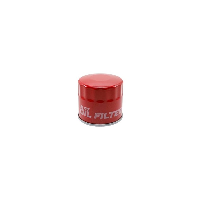 BLITZ RACING OIL FILTER RED φ25.6 x H2.9 inches (65