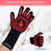 Versatile 1472°F Heat Resistant Gloves - Essential for BBQ, Cooking
