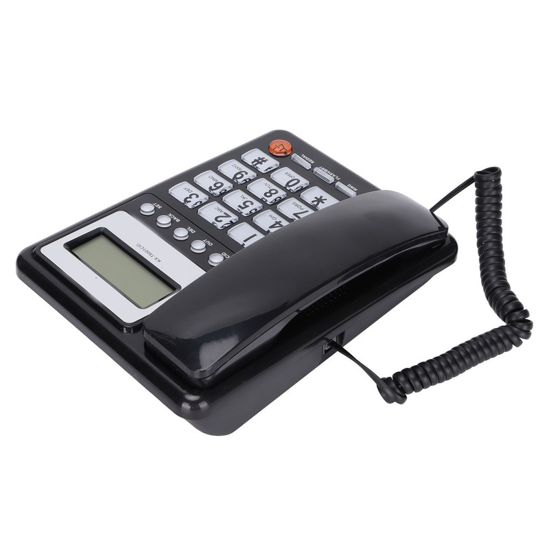 KXT8001CID Corded Telephone Multifunctional Wired Landline Phone with LCD Display