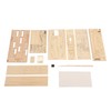 1: 130 Wooden Model Sailboat Kit for Adults Improve Hands