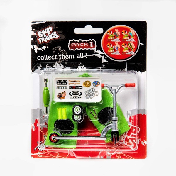 Grip & Tricks - Finger Scooter - Skate - Pack1