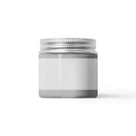 70 Professional Waterproof 1 oz Jar Labels, 1x5 inches, Full Wraparound, White Vinyl