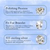 ChenYuTe Birthstone Charms for Bracelet 925 Sterling Silver Bead Charm