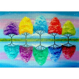 Enjoy Puzzle - Olha Darchuk: Cada Árbol Tiene su Colorido- Rompecabezas 1000 Piezas, 1702