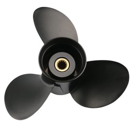 Boatman 13 3/4x13 Outboard Propeller fit BRP,Johnson Evinrude OMC Stern Drive 40-140 HP,13 Spline Tooth