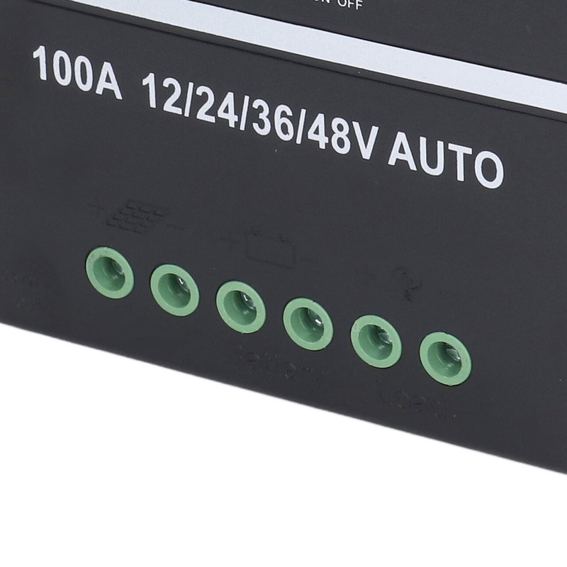 Jiawu MPPT Solar Charge Controller Dual USB Port Backlit LCD