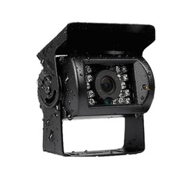 Rear View Camera, Truck Camera for Backup Reversing, HD CCTV Camera Waterproof for Truck Lorry Pickup Bus Vehicle Caravans Camper Van with 30 FT Video Cable, IR Night Vision DC 12V-24V