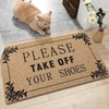Outdoor Welcome Mat for Funny Outside Home Entry Mats Please