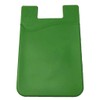 Lot 2 Silicone Smart Phone Wallet ID Holder in Green