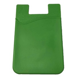 Lot 2 Silicone Smart Phone Wallet ID Holder in Green