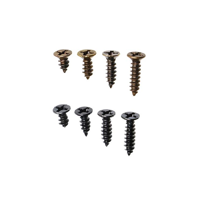 Mini Skater 200PCS Small Cross Flat Head Tapping Wood Screws